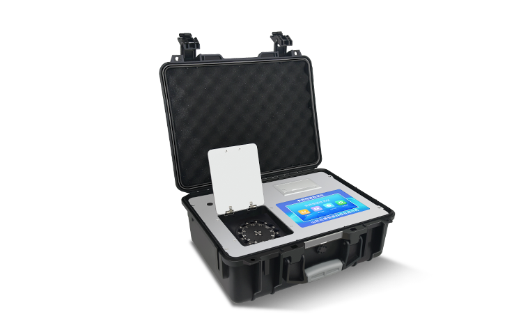 12通道旋轉式農殘檢測儀（箱式）